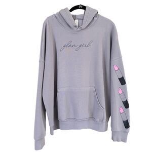 Skullhouse Designs Glam Girl Lipstick Hoodie Size Large